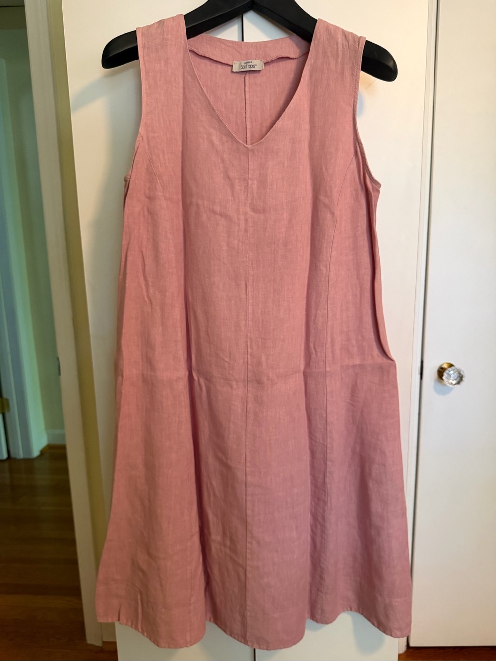 Italian Linen A-Line Dress